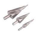 Hss Titanium Step Drill Bit Step Cone Cutting Tools High Speed Steel Woodworking Metal hole cutter